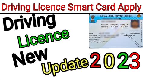 dl smart card|driving license to smart card.